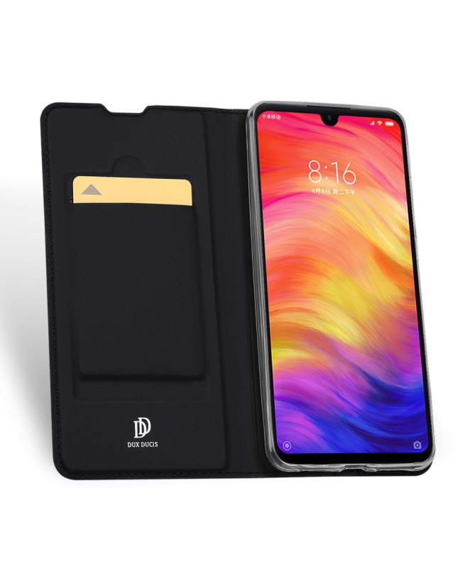 Xiaomi Redmi Note 7 - Étui Business imitation cuir