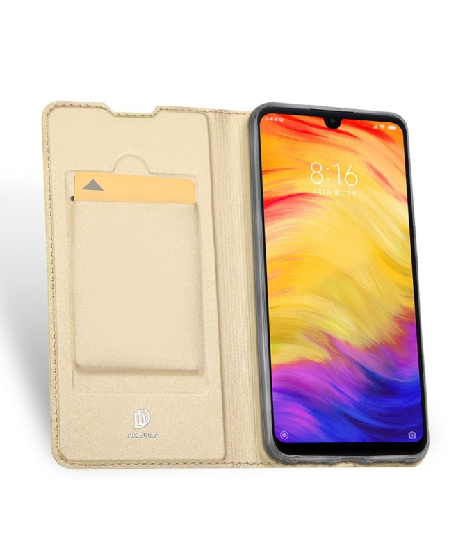 Xiaomi Redmi Note 7 - Étui Business imitation cuir