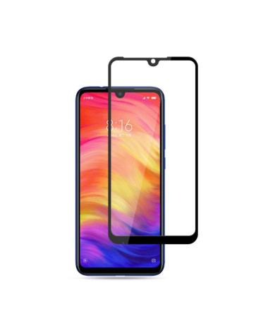 Xiaomi Redmi Note 7 - Protection d’écran en verre trempé Full Size - Noir