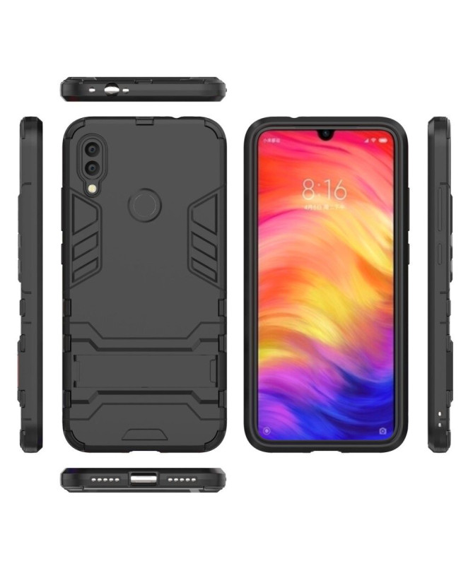 Xiaomi Redmi Note 7 - Coque cool guard antichoc avec support intégré