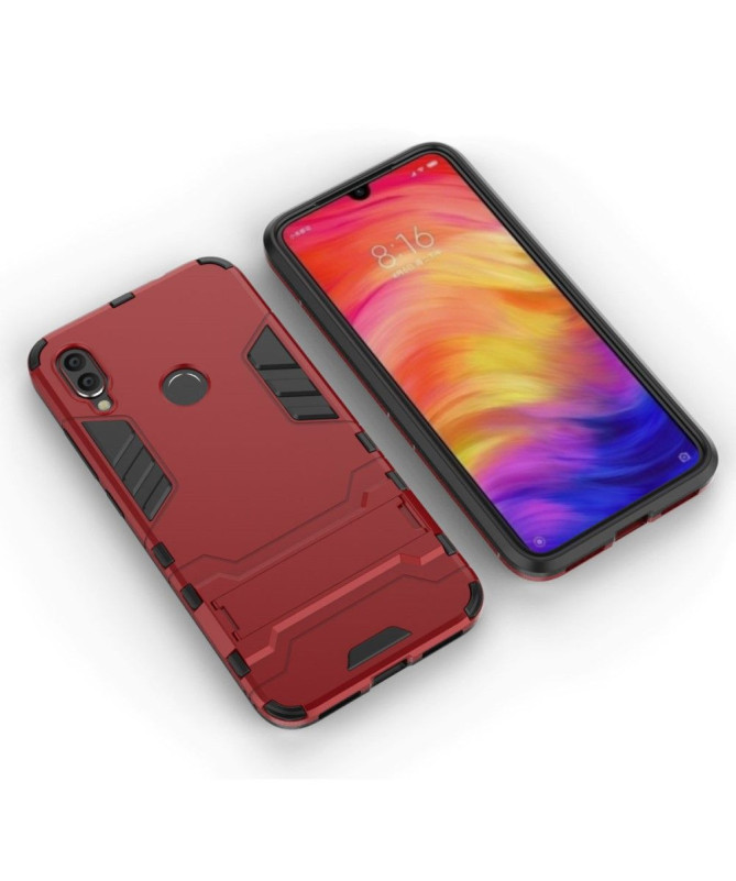 Xiaomi Redmi Note 7 - Coque cool guard antichoc avec support intégré