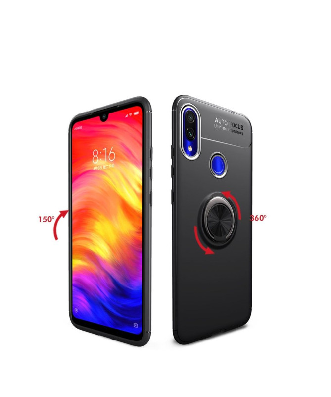 Xiaomi Redmi Note 7 - Coque gel avec support rotatif