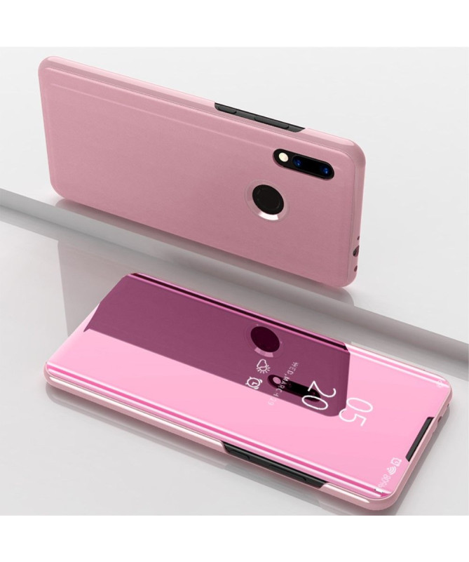 Xiaomi Redmi Note 7 - Coque avec rabat effet miroir