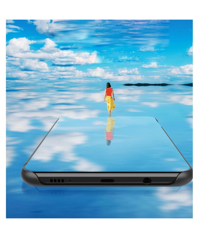 Xiaomi Redmi Note 7 - Coque avec rabat effet miroir