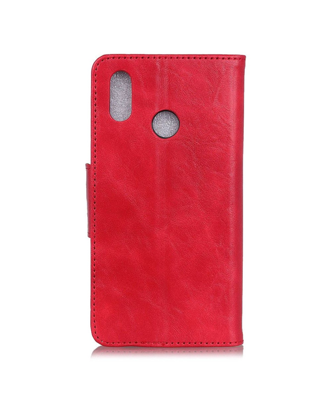 Xiaomi Redmi 7 - Étui Edouard simili cuir porte cartes