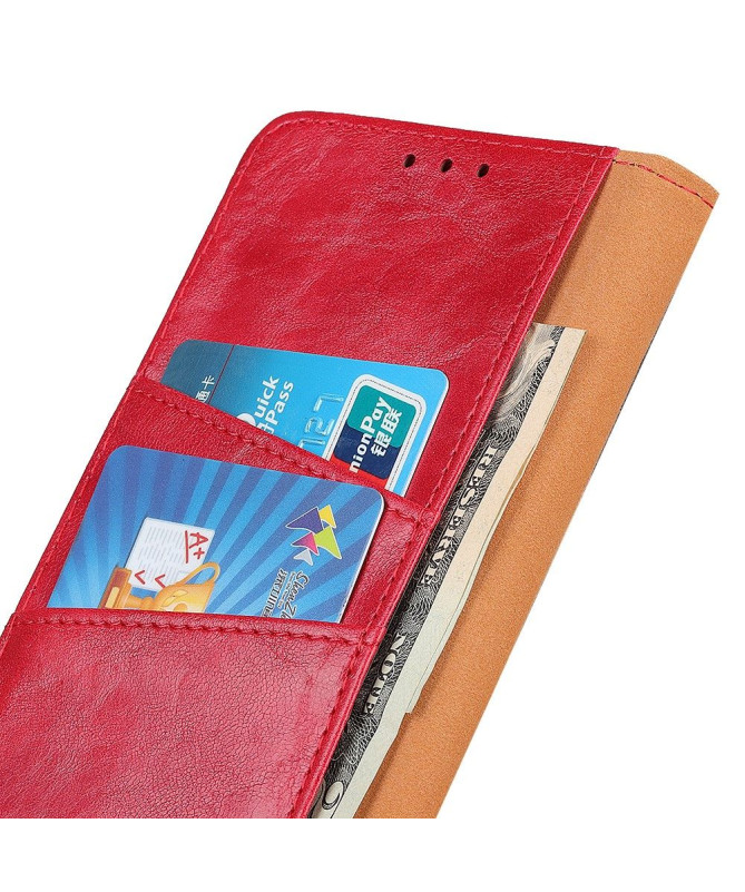 Xiaomi Redmi 7 - Étui Edouard simili cuir porte cartes