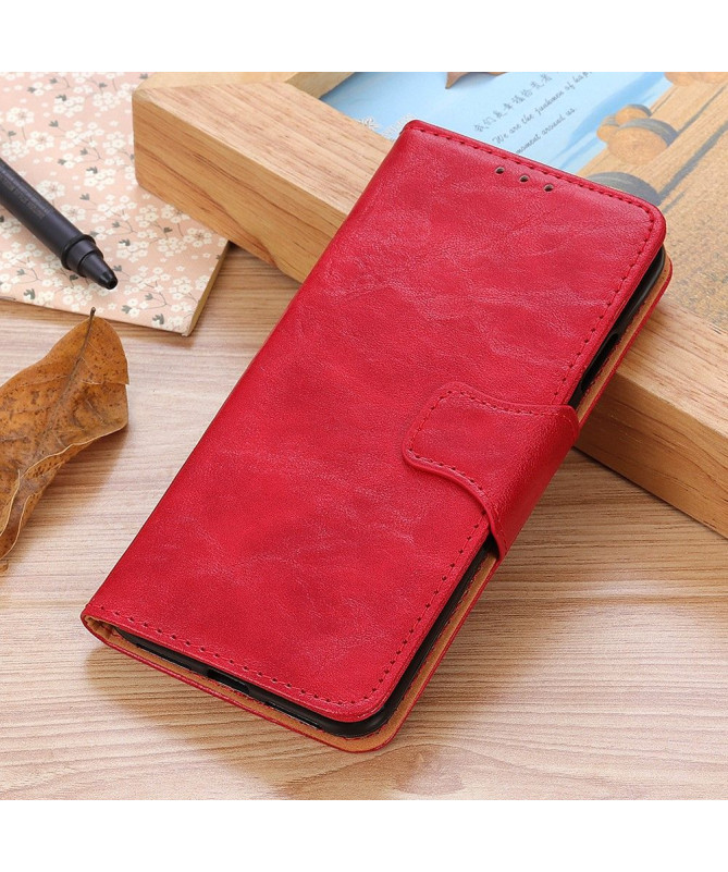 Xiaomi Redmi 7 - Étui Edouard simili cuir porte cartes