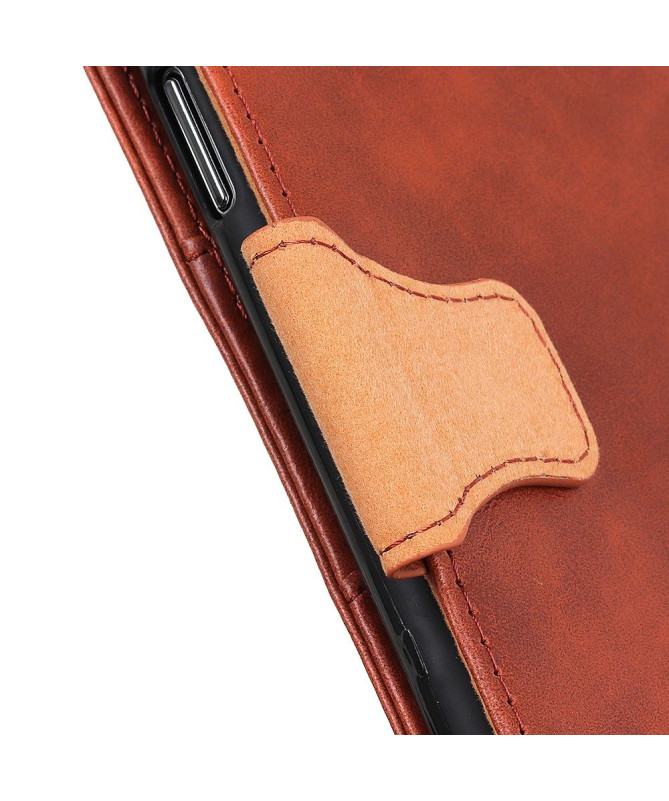 Xiaomi Redmi 7 - Étui Edouard simili cuir porte cartes