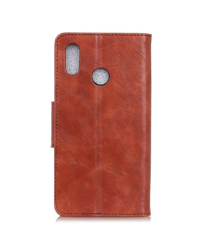 Xiaomi Redmi 7 - Étui Edouard simili cuir porte cartes