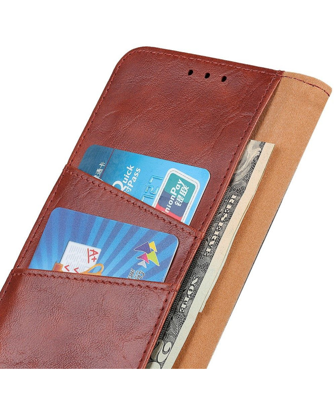 Xiaomi Redmi 7 - Étui Edouard simili cuir porte cartes