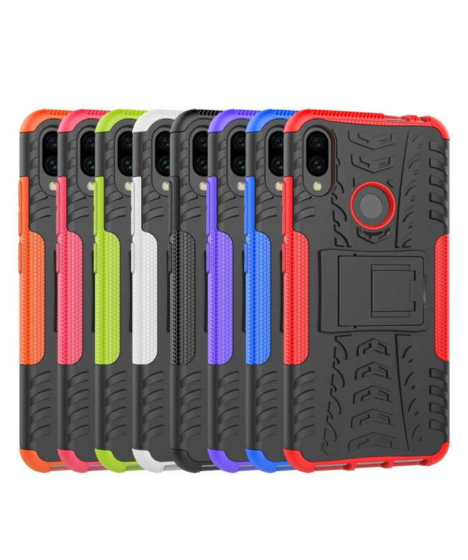 Xiaomi Redmi Note 7 - Coque antidérapante avec support intégré