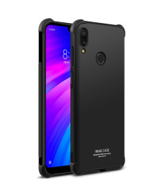 Xiaomi Redmi 7 - Coque class protect - Noir métal