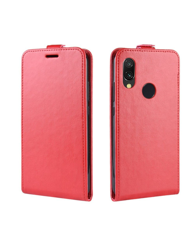 Xiaomi Redmi 7 - Étui simili cuir avec rabat verticale