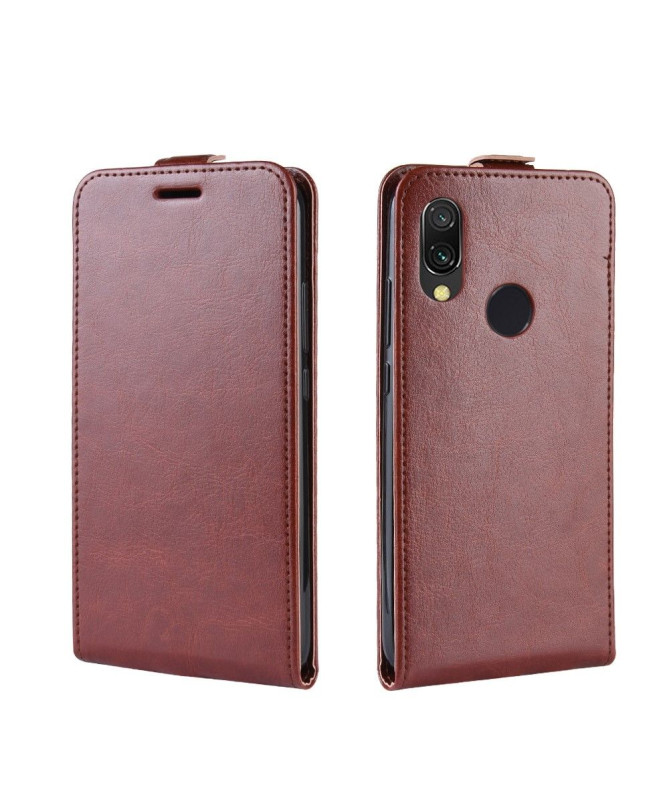 Xiaomi Redmi 7 - Étui simili cuir avec rabat verticale