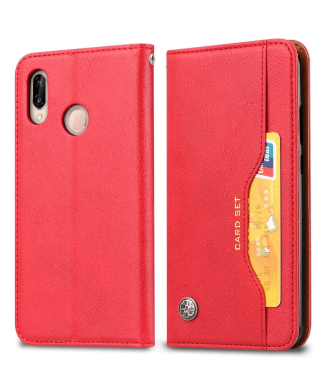 Xiaomi Redmi 7 - Étui cuir avec support et porte cartes