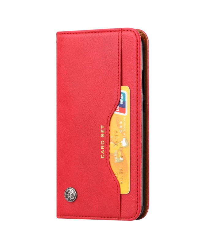 Xiaomi Redmi 7 - Étui cuir avec support et porte cartes