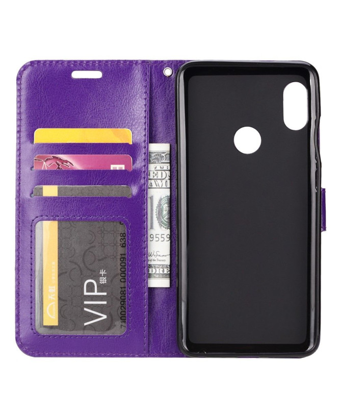 Xiaomi Redmi 7 - Étui Anil simili cuir porte cartes