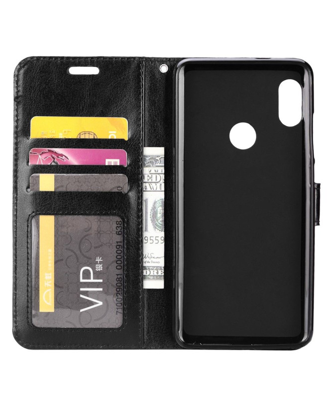 Xiaomi Redmi 7 - Étui Anil simili cuir porte cartes