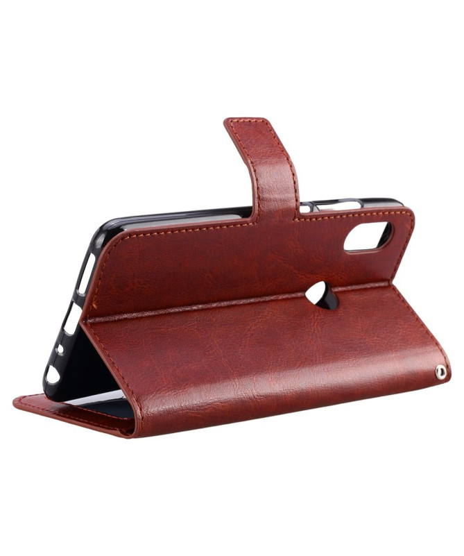 Xiaomi Redmi 7 - Étui Anil simili cuir porte cartes