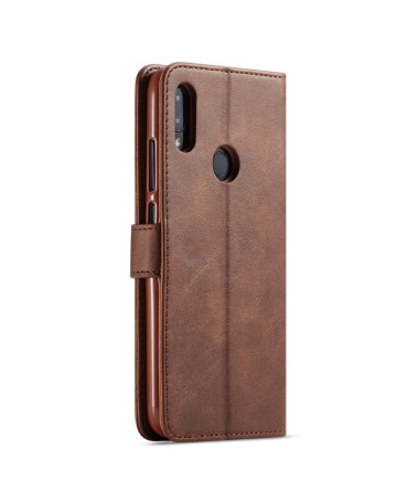 Xiaomi Redmi 7 - Étui Tommy cuir style portefeuille