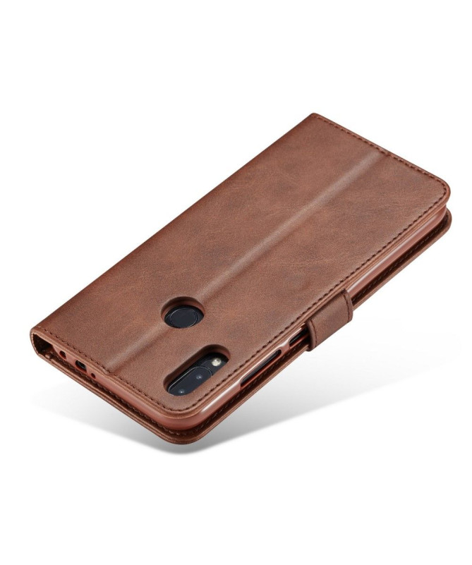 Xiaomi Redmi 7 - Étui Tommy cuir style portefeuille