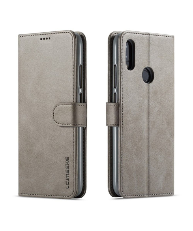 Xiaomi Redmi 7 - Étui Tommy cuir style portefeuille