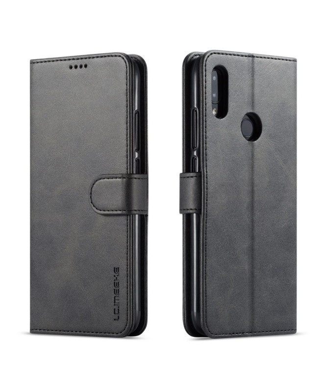 Xiaomi Redmi 7 - Étui Tommy cuir style portefeuille