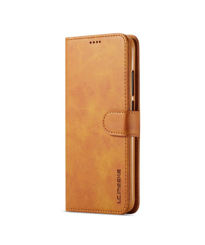 Xiaomi Redmi 7 - Étui Tommy cuir style portefeuille