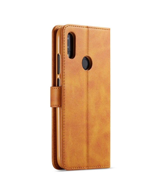 Xiaomi Redmi 7 - Étui Tommy cuir style portefeuille