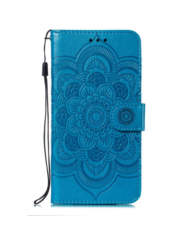 Xiaomi Redmi Note 7 - Étui folio avec lanière mandala