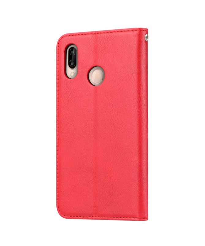 Xiaomi Redmi Note 7 - Housse cuir stand case portefeuille