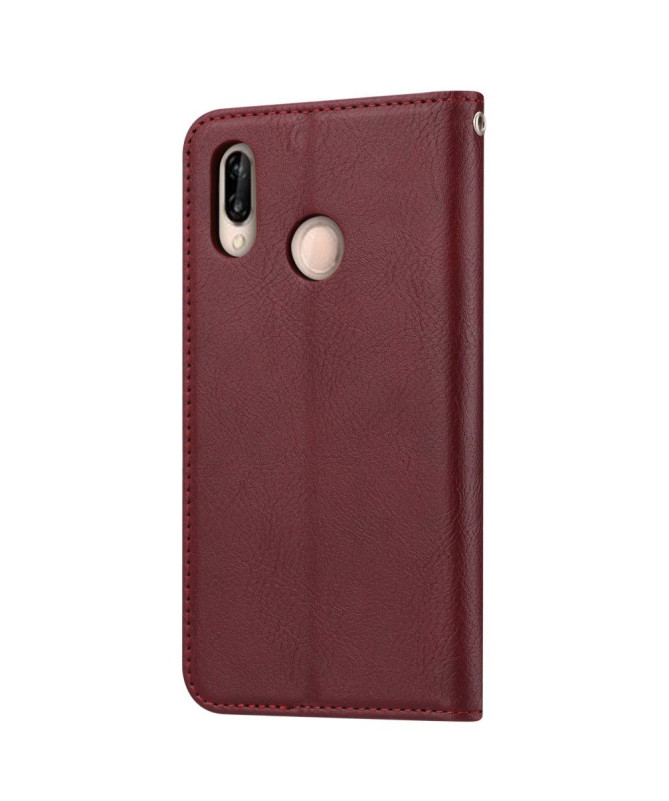 Xiaomi Redmi Note 7 - Housse cuir stand case portefeuille