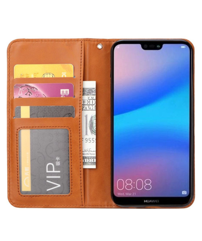 Xiaomi Redmi Note 7 - Housse cuir stand case portefeuille