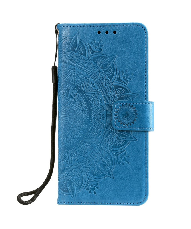 Xiaomi Redmi Note 7 - Étui avec lanière mandala soleil