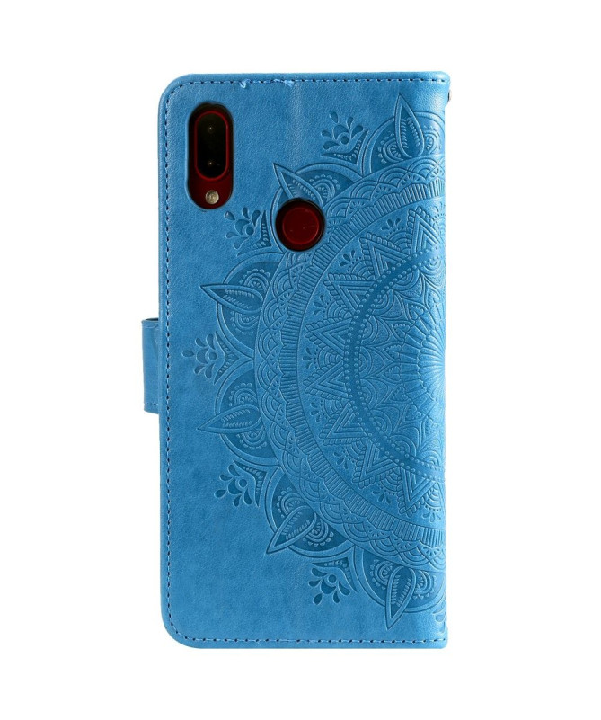 Xiaomi Redmi Note 7 - Étui avec lanière mandala soleil