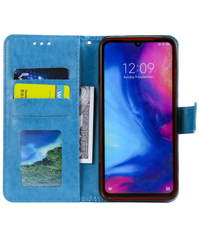 Xiaomi Redmi Note 7 - Étui avec lanière mandala soleil