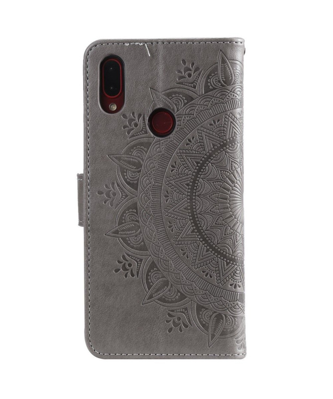 Xiaomi Redmi Note 7 - Étui avec lanière mandala soleil