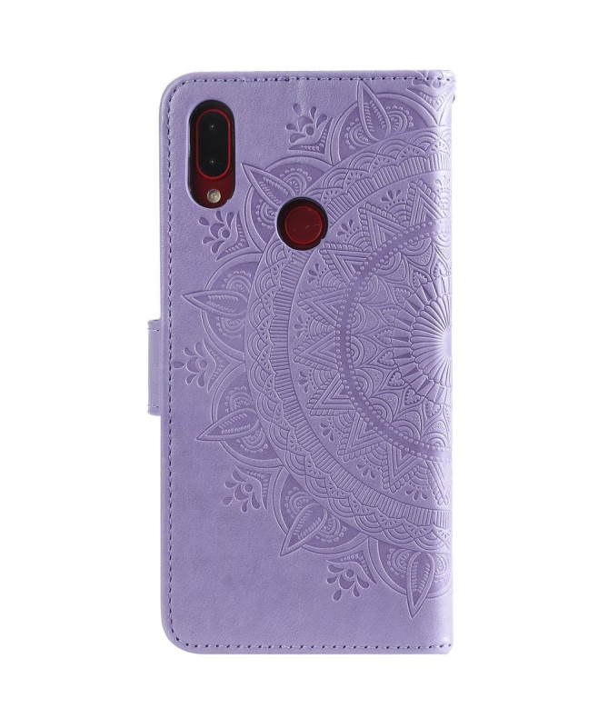 Xiaomi Redmi Note 7 - Étui avec lanière mandala soleil