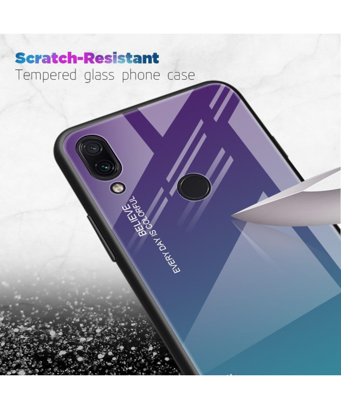 Xiaomi Redmi Note 7 - Coque dégradé de couleurs