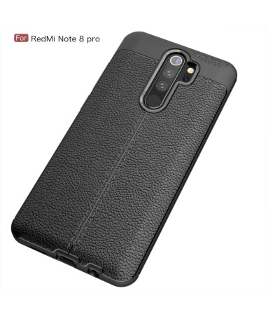 Coque Xiaomi Redmi Note 8 Pro gel finition simili cuir