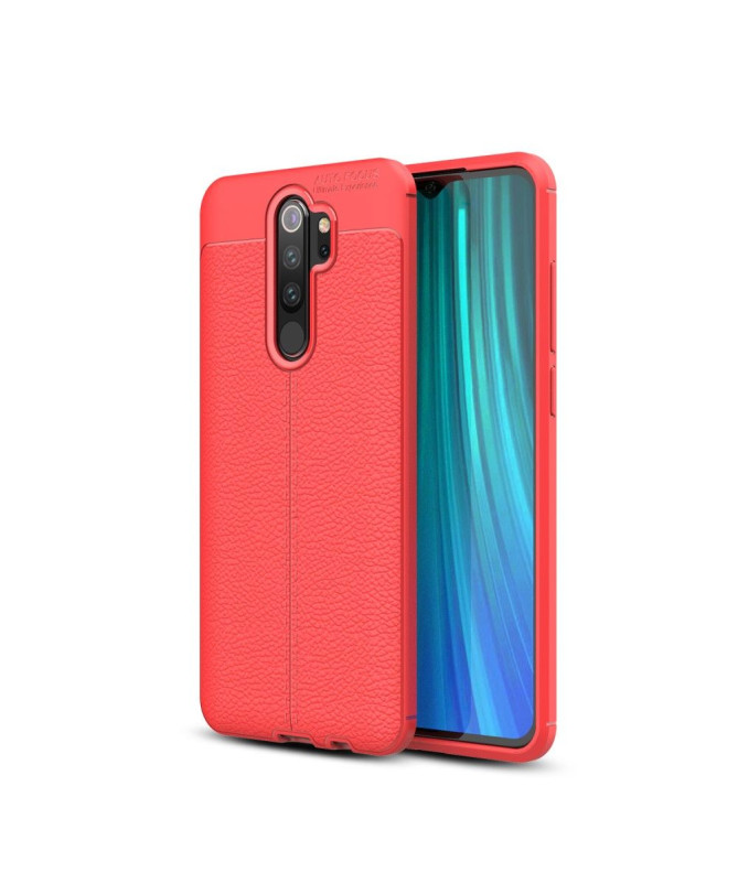 Coque Xiaomi Redmi Note 8 Pro gel finition simili cuir