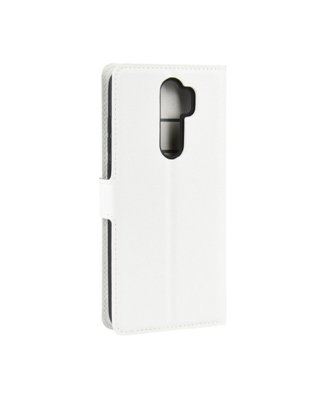 Housse Xiaomi Redmi Note 8 Pro portefeuille style cuir - Noir