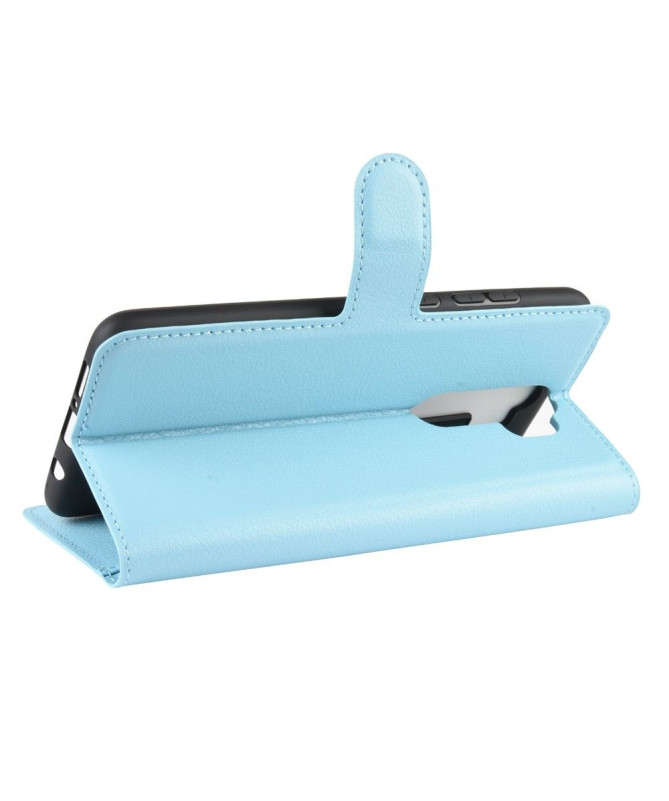 Housse Xiaomi Redmi Note 8 Pro portefeuille style cuir - Noir