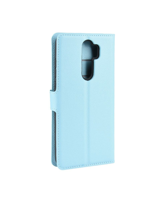 Housse Xiaomi Redmi Note 8 Pro portefeuille style cuir - Noir