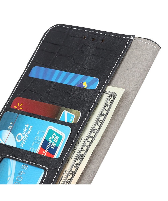 Housse Xiaomi Redmi Note 8 Pro effet croco imitation cuir