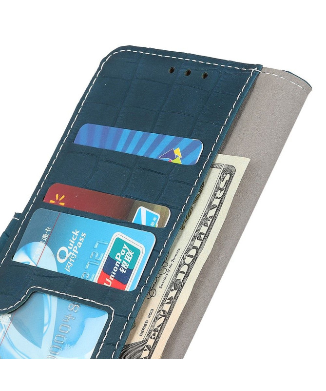 Housse Xiaomi Redmi Note 8 Pro effet croco imitation cuir