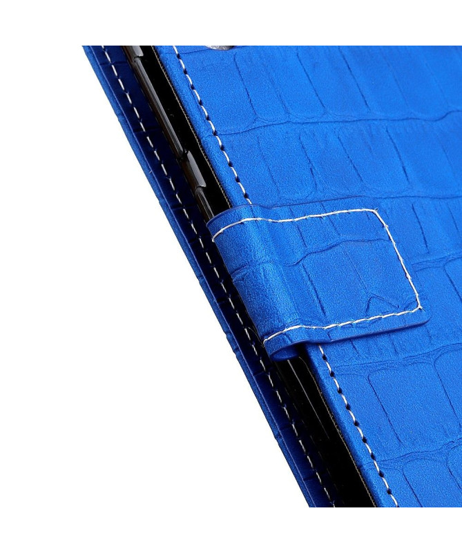 Housse Xiaomi Redmi Note 8 Pro effet croco imitation cuir