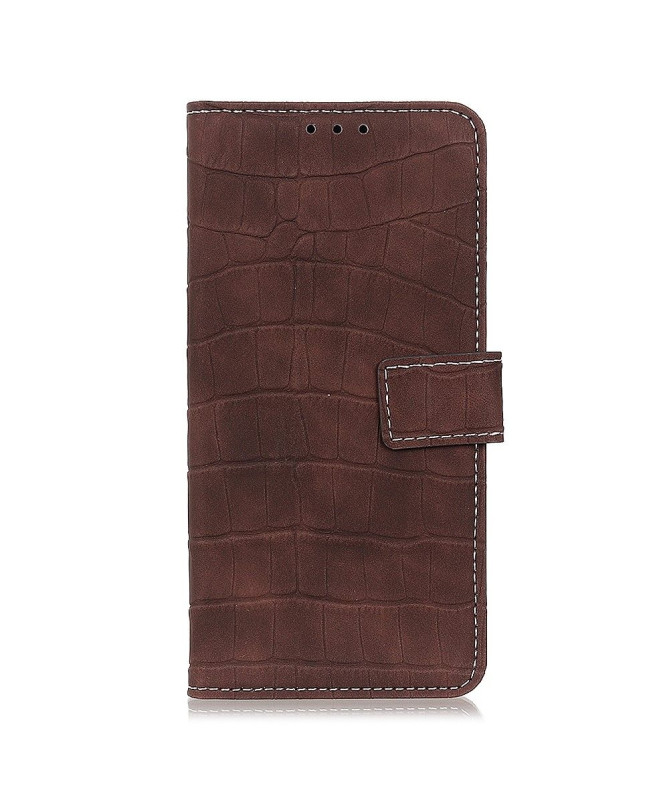 Housse Xiaomi Redmi Note 8 Pro effet croco imitation cuir