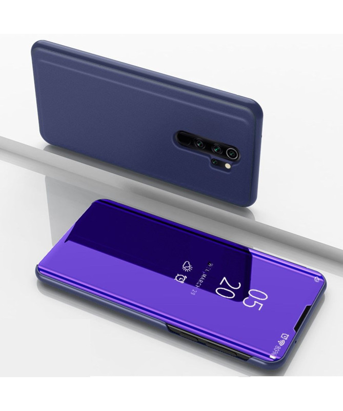 Coque avec rabat effet miroir pour Xiaomi Redmi Note 8 Pro