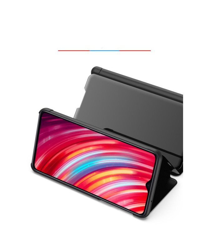 Coque avec rabat effet miroir pour Xiaomi Redmi Note 8 Pro